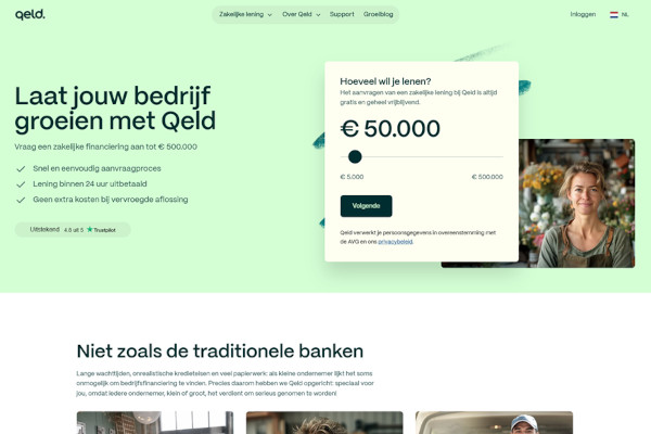 Zakelijke lening online aanvragen